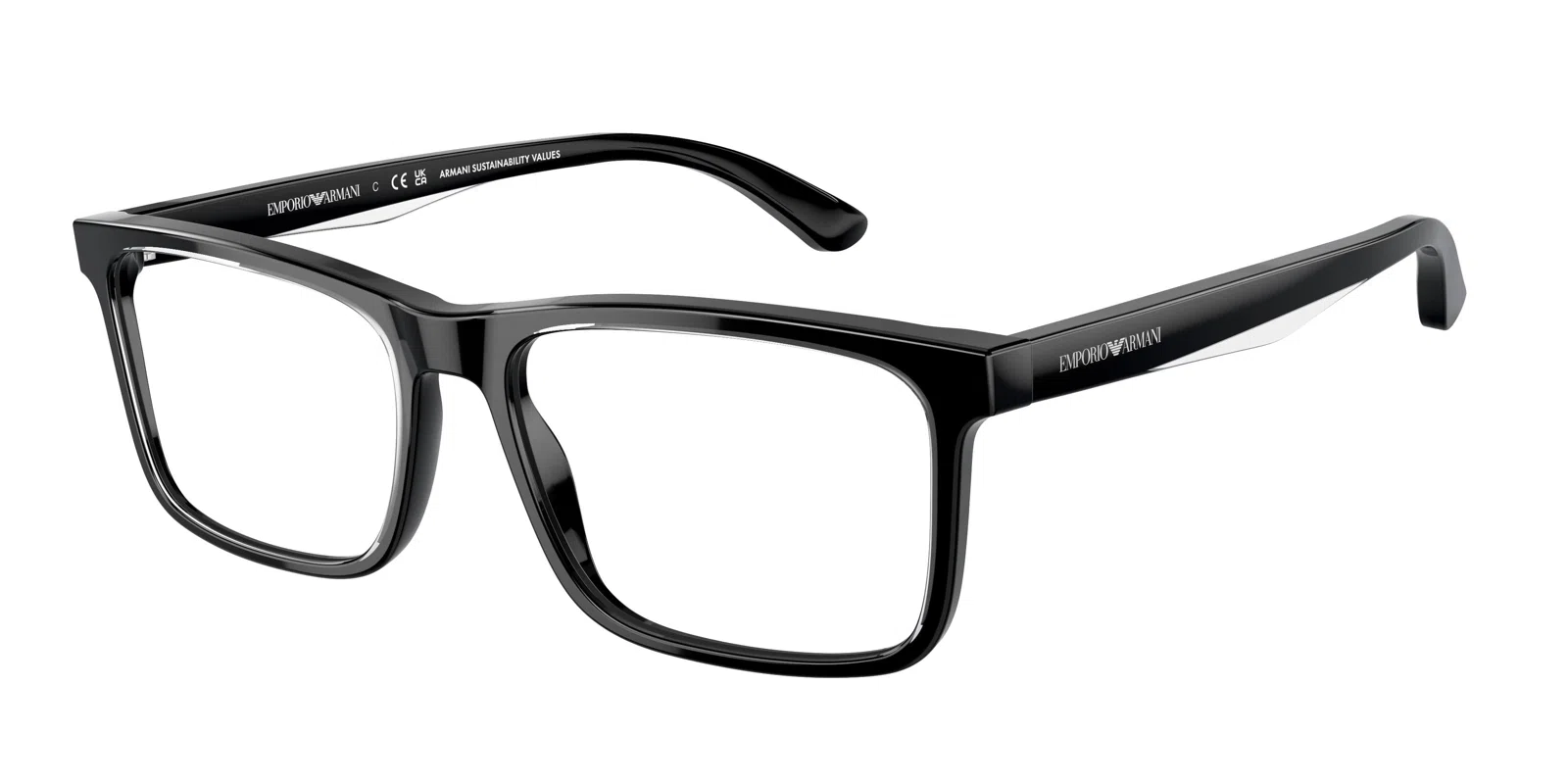 Emporio Armani 3227 Eyeglasses - view 3